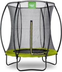 EXIT Silhouette trampoline ø183cm - green Outdoor Round Coil spring Above ground trampoline