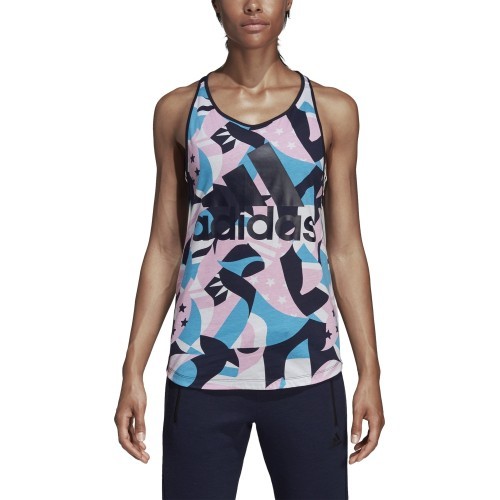 Adidas Palaidinė W Sid Tank Aop Multicolor DP2378