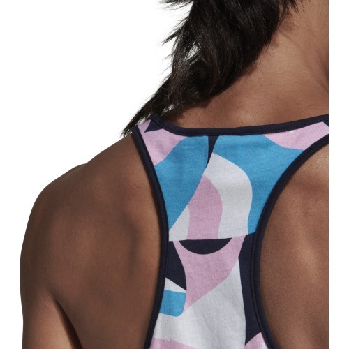 Adidas Palaidinė W Sid Tank Aop Multicolor DP2378