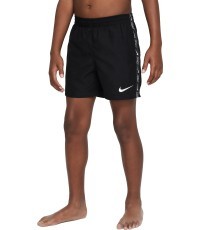 Nike B Lgo Tape 4'' Volley Swim Shorts Junior Black NESSD794 001