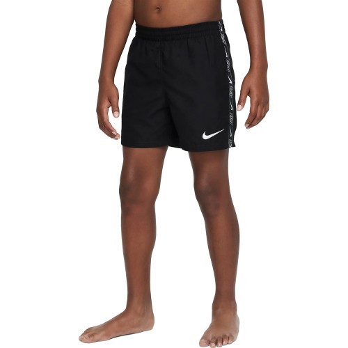 Плавательные шорты подростковые Nike B Lgo Tape 4'' Volley Black NESSD794 001