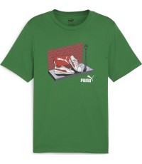 Puma Graphics Sneaker Men's T-Shirt Green 680175 86