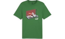 Puma Graphics Sneaker Men's T-Shirt Green 680175 86