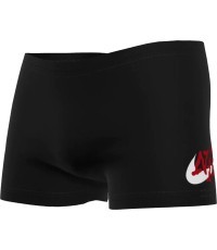 Nike Scribble Square Leg swim shorts for boys, black NESSE041 001