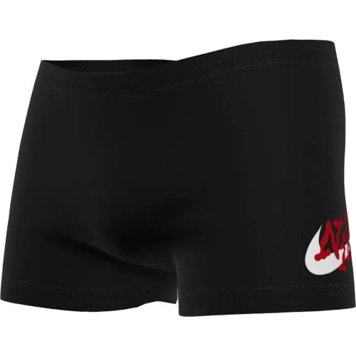 Плавательные шорты Nike Scribble Square Leg для подростков, черные NESSE041 001