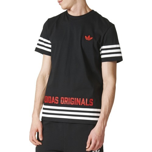 Adidas Originals Marškinėliai STREET GRP TEE Black AZ1141