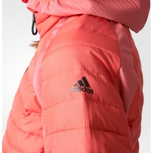 Пуховик Adidas W HYB DW HO Coral