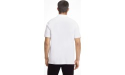 Мужская рубашка поло Puma Ess Pique белая 586674 02