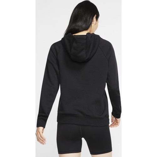 Женская толстовка с капюшоном Nike NSW Essential Fleece, черная, BV4116 010