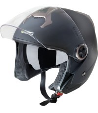 Motorcycle Helmet W-TEC YM-623 - Juoda, bronzos