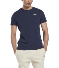 Мужская футболка Reebok Ri Left Chest Logo, синяя HJ9930