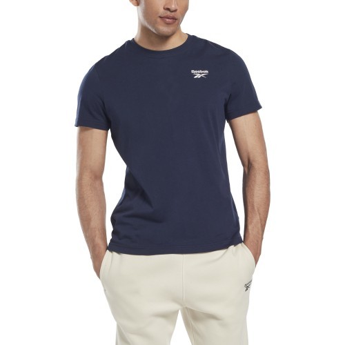 Reebok Ri Left Chest Logo Men's T-Shirt Blue HJ9930