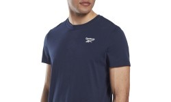 Мужская футболка Reebok Ri Left Chest Logo, синяя HJ9930