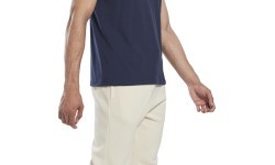 Мужская футболка Reebok Ri Left Chest Logo, синяя HJ9930