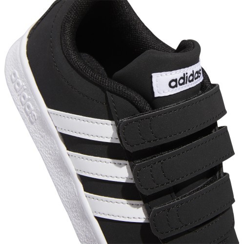 Детские кроссовки Adidas VL Court 2.0 CF C чёрные GZ3324