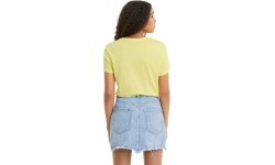 Puma Palaidinė Moterims Ess Logo Tee Yellow 586775 38