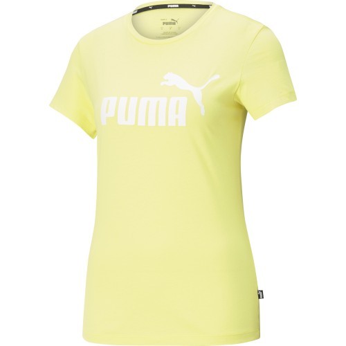 Puma Palaidinė Moterims Ess Logo Tee Yellow 586775 38