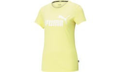Puma Palaidinė Moterims Ess Logo Tee Yellow