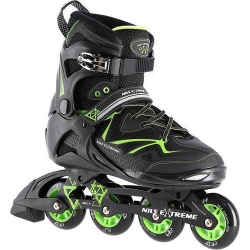 NA9022 IN-LINE SKATES NILS EXTREME - Black / green