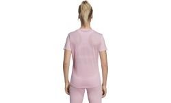 Женская футболка Adidas W D2m Lo Tee Pink DU2081