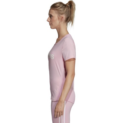 Adidas Palaidinė W D2m Lo Tee Pink DU2081