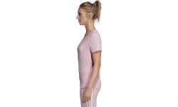 Adidas W D2m Lo Tee Pink Women's Top DU2081