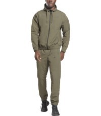 Спортивный костюм мужской Reebok TS Tracksuit, зелёный HA9052