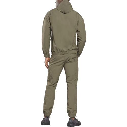 Спортивный костюм мужской Reebok TS Tracksuit, зелёный HA9052