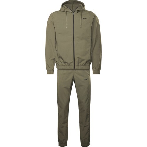 Спортивный костюм мужской Reebok TS Tracksuit, зелёный HA9052