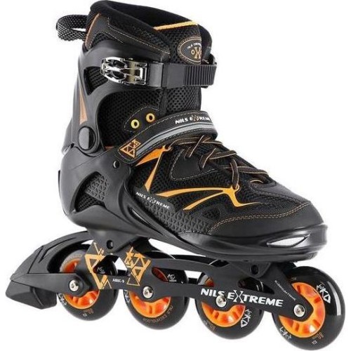 NA9022 IN-LINE SKATES NILS EXTREME - Black Orange