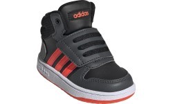 Детские кроссовки Adidas Hoops Mid 2.0 I чёрные GZ7780
