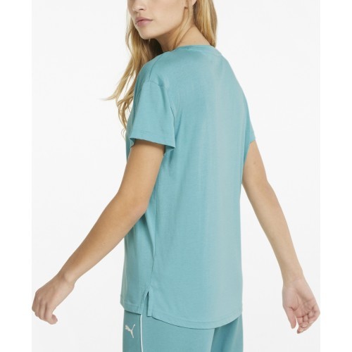 Puma RTG Logo Tee Women's Top Porcelain Mint 586454 61