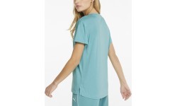 Puma RTG Logo Tee Women's Top Porcelain Mint 586454 61