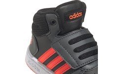 Детские кроссовки Adidas Hoops Mid 2.0 I чёрные GZ7780