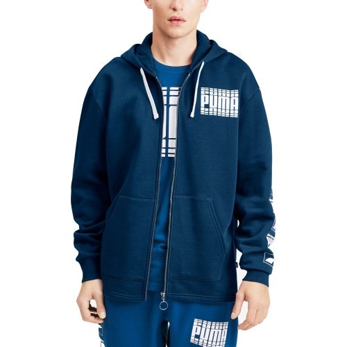 Puma Džemperis Rebel Bold FZ Hoody FL Blue 580539 38