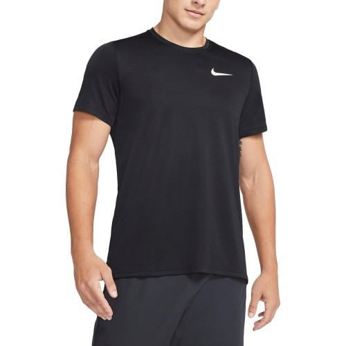 Мужская футболка Nike Dri-FIT Superset с коротким рукавом, чёрная