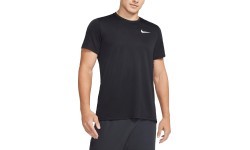 Мужская футболка Nike Dri-FIT Superset с коротким рукавом, чёрная