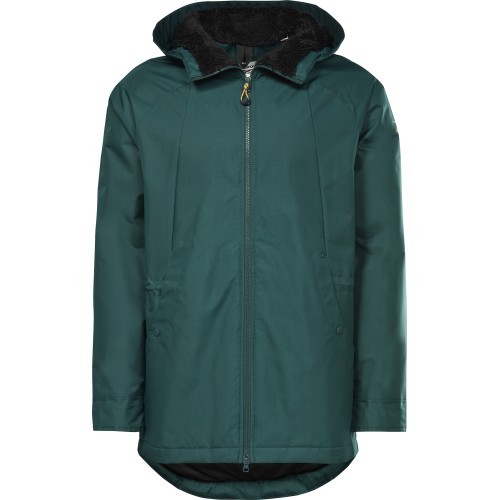 Куртка унисекс Reebok OW Urban Fleece Parka зелёная HI0919