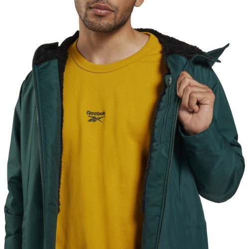 Reebok Unisex Jacket OW Urban Fleece Parka Green HI0919