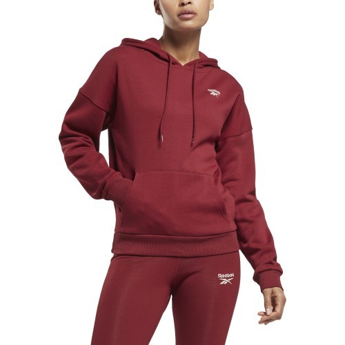 Reebok Ri Fleece Hoody Women's Sweatshirt Bordeaux HN6862