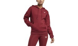 Reebok Ri Fleece Hoody Women's Sweatshirt Bordeaux HN6862