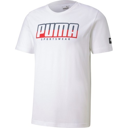 Puma Marškinėliai Athletics Tee White