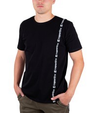 Men’s T-Shirt inSPORTline Sidestrap Man - Juoda