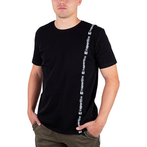 Мужская футболка inSPORTline Sidestrap Man - Black