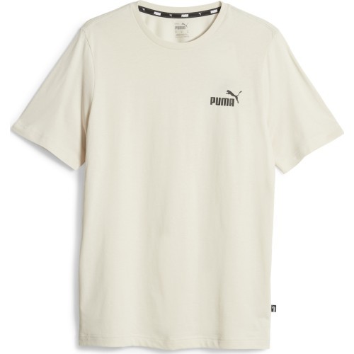 Мужская футболка Puma Ess Small Logo Tee бежевая 586669 88