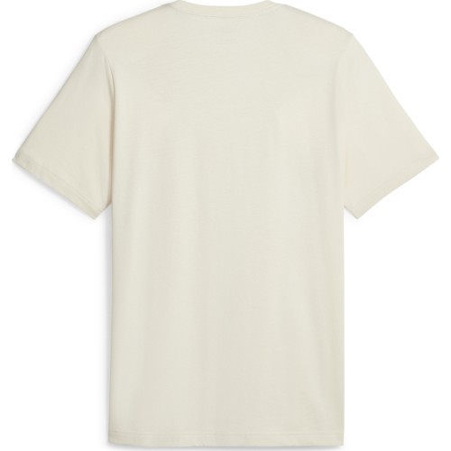 Мужская футболка Puma Ess Small Logo Tee бежевая 586669 88
