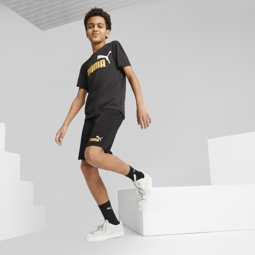 Шорты подростковые Puma Ess+ 2 Col чёрные 586989 91