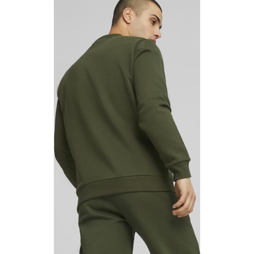 Мужской свитшот Puma Ess Small Logo Crew Fl Green 586683 31