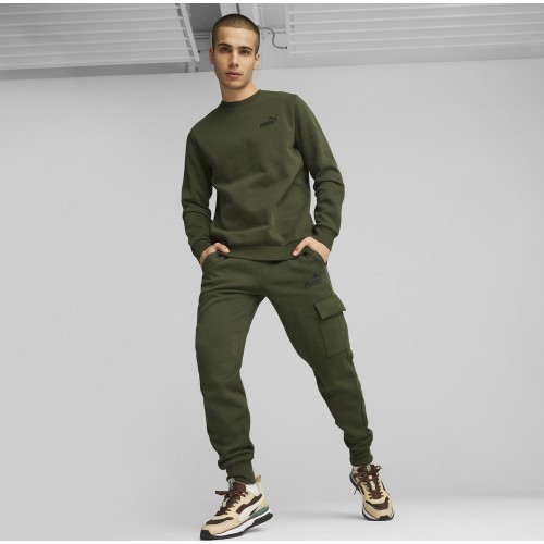Puma Men's Sweatshirt Ess Small Logo Crew Fl Green 586683 31