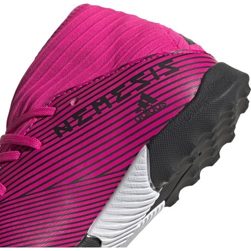 Футбольная обувь Adidas Nemeziz 19.3 TF J розовая F99944